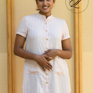 Madhuri Shirt Dress - Pink